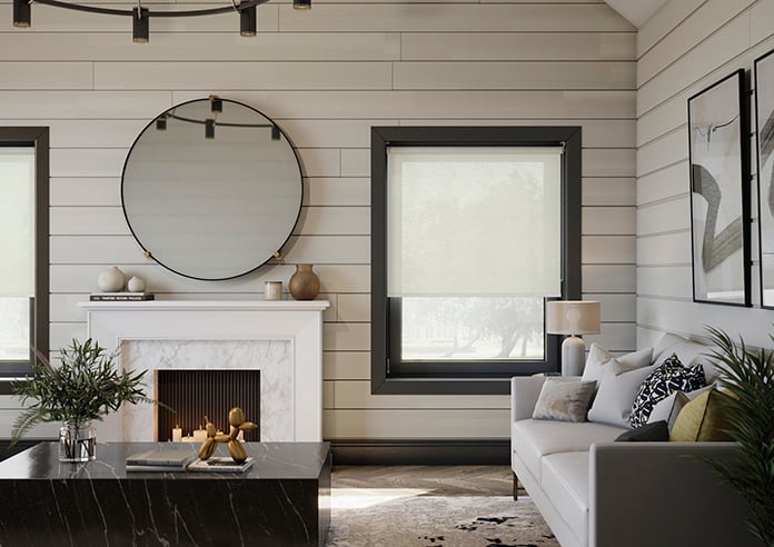 Savona, Classic Chalk - Twist&Fit Roller Blind - Image 3